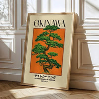 Japanese Retro Okinawa Travel Iconic Trees Canvas Print Poster Vintage Classic Art Print Living Room Home Decor Art Poster Gifts - Buy online at  Vibe In Cart.