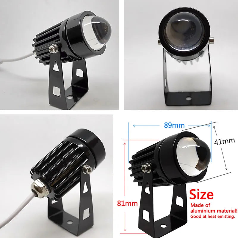 Outdoor LED Wall Spotlight 5W 9W 12W Home Landscape Lighting 110V 220V Red Green Blue RGB Remote Lights Waterproof One Beam - Buy online at  Vibe In Cart.