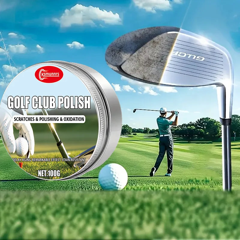 Professional Golf Club Wax, Quick-Acting Polishing Wax, Restores Mirror Shine, Metal Polish, White Golf Equipment Protection Wax - Buy online at  Vibe In Cart.