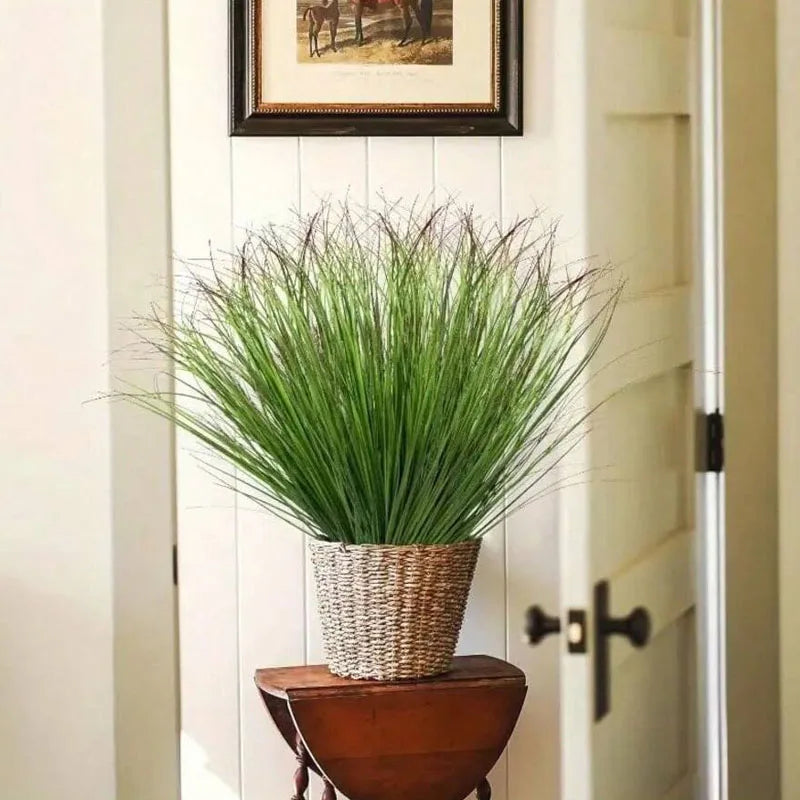 12Pcs Artificial Onion Grass Fake Greenery for DIY Wedding Venue Home Decor Potted Ornament Fake Plant Outdoor Garden Decoration - Buy online at  Vibe In Cart.