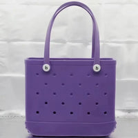 Extra Large Waterproof EVA Rubber Beach Tote Bag for Women
