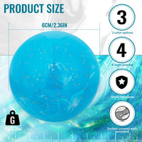 Caiton Premium Park Golf Ball – 60mm/2.36in, Fluid Art Design, Red, Blue, Green, 4-Layer Construction - Buy online at  Vibe In Cart.