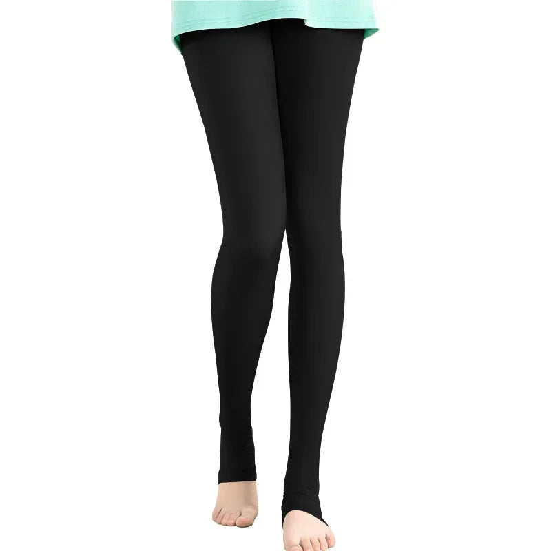 PGM Breathable Female Legging Stocking Sunscreen Women Golf Pants Ice Silk High Elastic Stocking Outdoor Thin Long Leg Sock