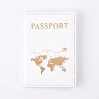 Slim Polyester Passport Cover Travel Wallet Card Case