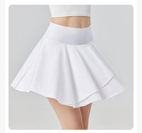 Tennis Skirt for Women with Sun Protection Athletic High-waisted Sun Block Skort Pleated Golf High-Waisted Pleated Shorts Bottom - Buy online at  Vibe In Cart.