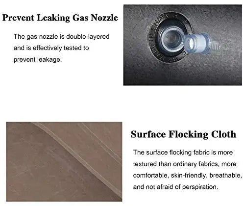 OTAUTAU Inflatable Lounger with Footstool Ottoman Chaise Lounge Recliner Outdoor Portable Camping Couch Garden Chair Pouf SF029 - Buy online at  Vibe In Cart.