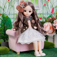 BJD Doll and Clothes Multiple Removable Joints 30cm 1/6 3D Eyes Doll Girl  Dress Up Birthday Gift Toy - Buy online at  Vibe In Cart.