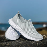 Men's Sneakers Breathable Mesh Men Casual Shoes Outdoor Non-Slip Big Size Loafers Walking Lightweight Male Tennis Shoes - Buy online at  Vibe In Cart.