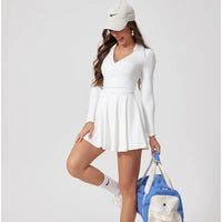 FUBEIKE Tennis Clothes Dress To Use With Tennis Skirt Woman Dresses Luxury Women 2024 Women's Golf Wear Exercise Yoga Clothing - Buy online at  Vibe In Cart.