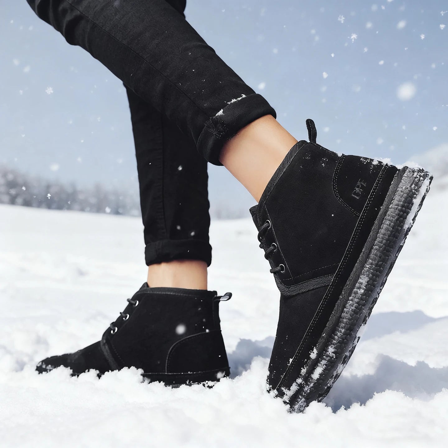 2025 winter snow boots, cotton shoes, high quality cow fleece - Buy online at  Vibe In Cart.