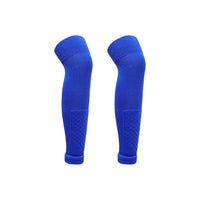Polyester Shin Guard Socks for Football, Knee-High, Free Size