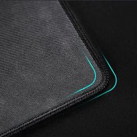 XXL Gray Rubber Mouse Pad With Stitched Edges For Gaming