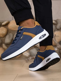 Men's Waterproof Non-Slip Casual Sports Shoes Lace-Up