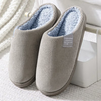 NEW Women's Men's Casual Thick Soft Bottom Home Slippers Household Plush Slippers Anti-slip Thermal Slippers Indoor Winter Flats - Buy online at  Vibe In Cart.