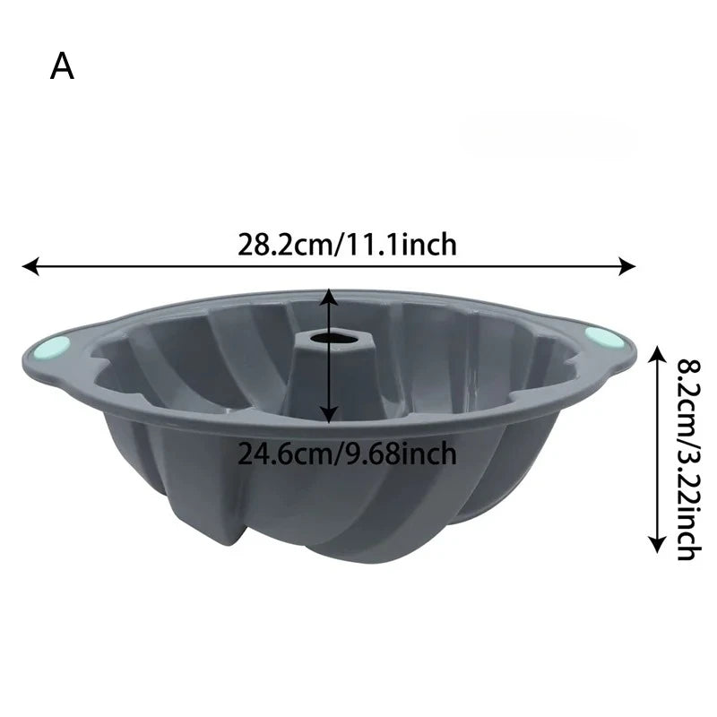 Silicone Bakeware Set Versatile Cake Molds Non-Stick Flower & Assorted Shapes Baking Pans Muffins Chocolates Moulds - Buy online at  Vibe In Cart.