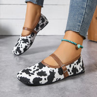 Women Flats New Leopard Print Comfortable Soft Flat Loafers Shoes Women Ballet Flat Mary Jane Shoes for Women - Buy online at  Vibe In Cart.