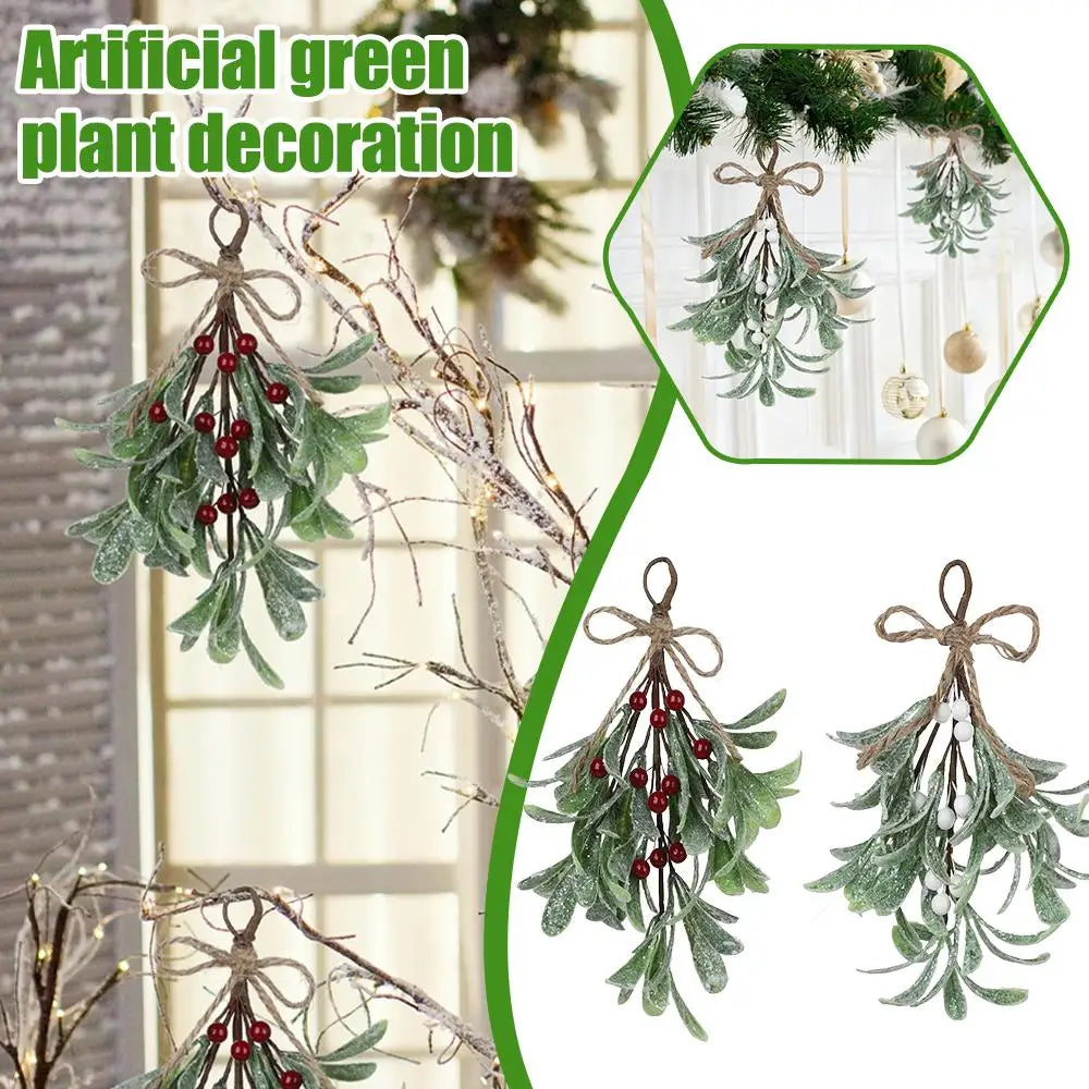 Christmas Pendant Artificial Mistletoe Winter Household Decoration Plant Party Garden Arrangement Artificial Plants Ornament ﻿ - Buy online at  Vibe In Cart.