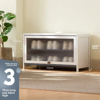 Multi-Layer Shoe Cabinet with Dustproof Large-Capacity Design