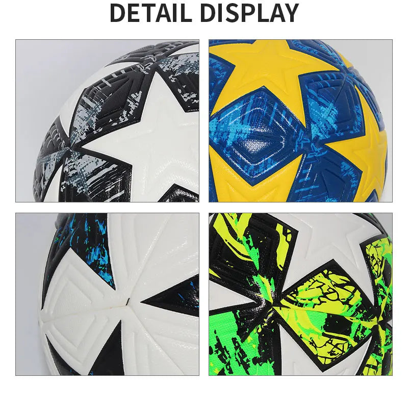 Standard Soccer Ball Professional Outdoors Sports Match Balls Training Seamless Football High Quality PU Material Size 5 Size 4 - Buy online at  Vibe In Cart.