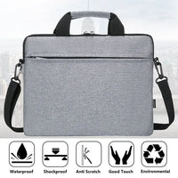 Polyester Laptop Sleeve Case With Zipper For 13.3 To 15.6 Inch Laptops