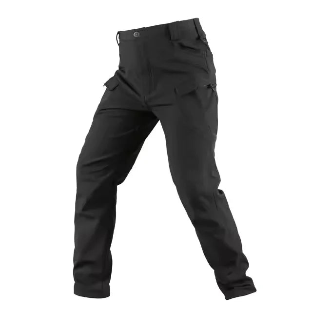 Men's Waterproof Windproof Polyester Tactical Jacket and Cargo Pants Set