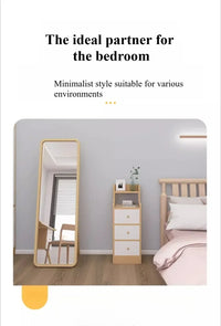 Bedside Table Bedroom Small-scale Simple Storage Rack High-capacity Modern Simple Storage Cabinet Multi Layer Storage Lockers - Buy online at  Vibe In Cart.