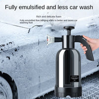 2L Hand Pump Foam Sprayer with 3 Types of Nozzle Hand Pneumatic Foam Cannon Snow Foam Car Wash Spray Bottle Car Window Cleaning - Buy online at  Vibe In Cart.