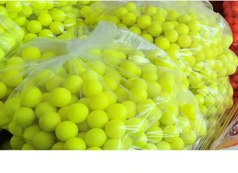 Multi-Color Two-Piece Distance Practice Golf Balls, 5 Pack