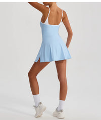 Tennis Dress For Women with Pockets Golf Skirts Anti Shorts Yoga Suit Badminton Clothing Activewear - Buy online at  Vibe In Cart.