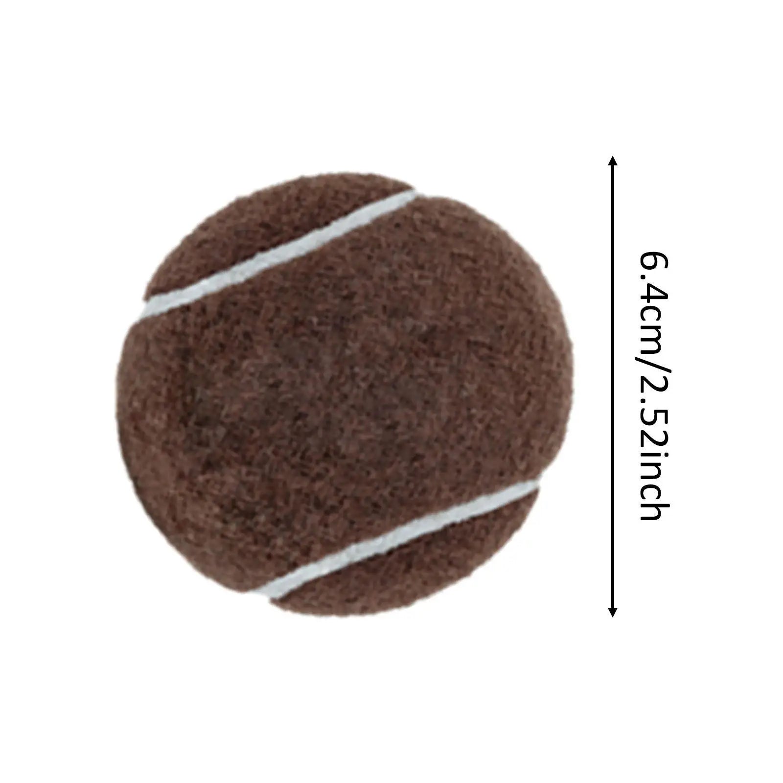 6Pcs Tennis Balls Practicing Pet Dog Tennis Balls Training Balls for Games Playing with Dogs Indoor Tennis Enthusiasts Sports - Buy online at  Vibe In Cart.