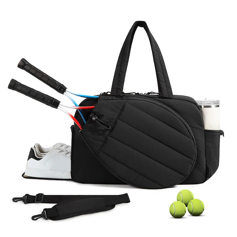 Tennis Badminton Rackets Bag Large Storage Outdoor Travel Sports Training Commuting Shoulder Bags Pickleball Paddle Handbag - Buy online at  Vibe In Cart.