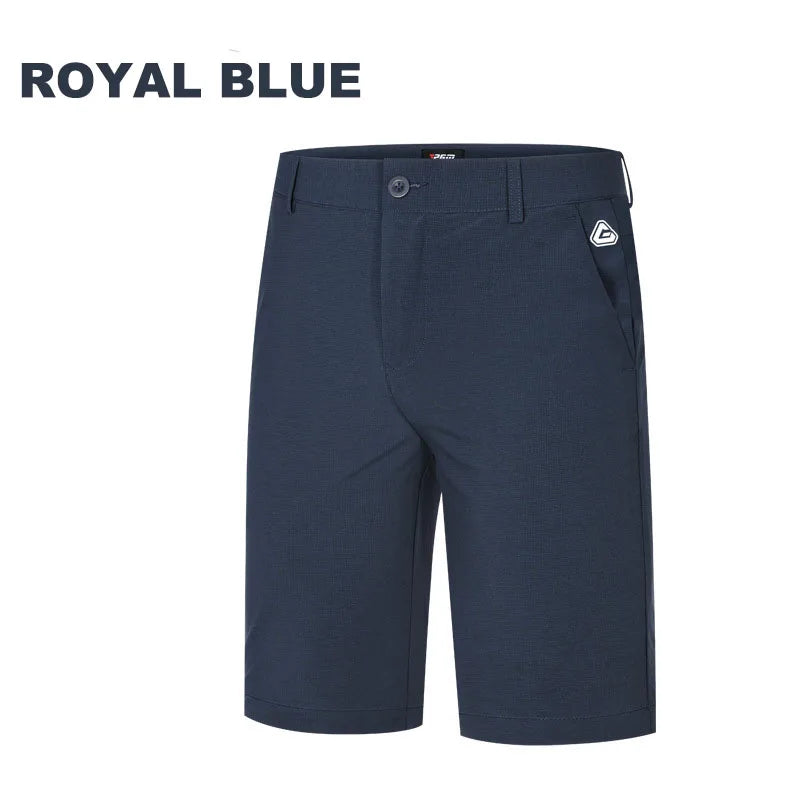 Adult Men's Polyester Golf Shorts for Outdoor Sports