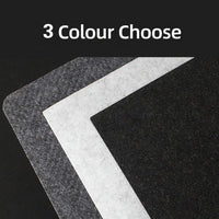 Large Non-Slip Wool Felt Mouse Pad for Office Desk