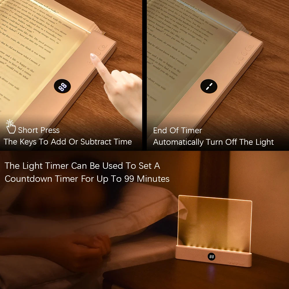 LED Reading Light Night Light Book Family Study Reading Lamp Portable Bookmark Light for Reading in Bed, Car Motivational Travel - Buy online at  Vibe In Cart.