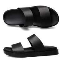 Summer New Men's Sandals Genuine Leather Luxury Beach Sandals Men Outdoor Mens Shoes Breathable Male Slippers Casual Footwear - Buy online at  Vibe In Cart.