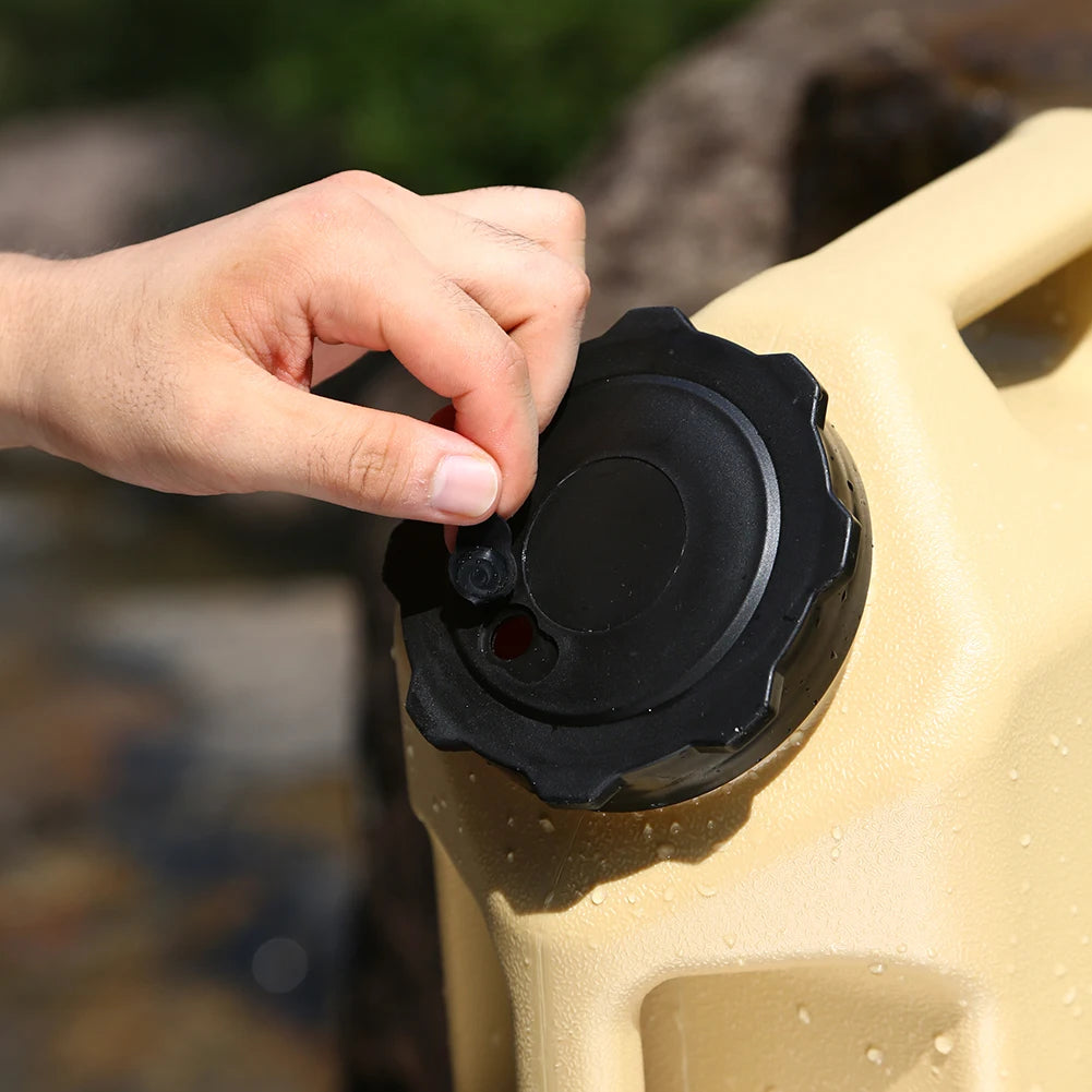 10/12L Outdoor Water Bucket Large-Capacity Portable Camping Water Bag Container with Faucet Driving Water Tank for Picnic Hiking - Buy online at  Vibe In Cart.