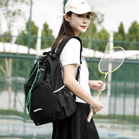 Portable Tennis badminton Racket Bag Versatile for outdoor use Lightweight Drawstring Back pack for Men and Women Hiking Bag - Buy online at  Vibe In Cart.