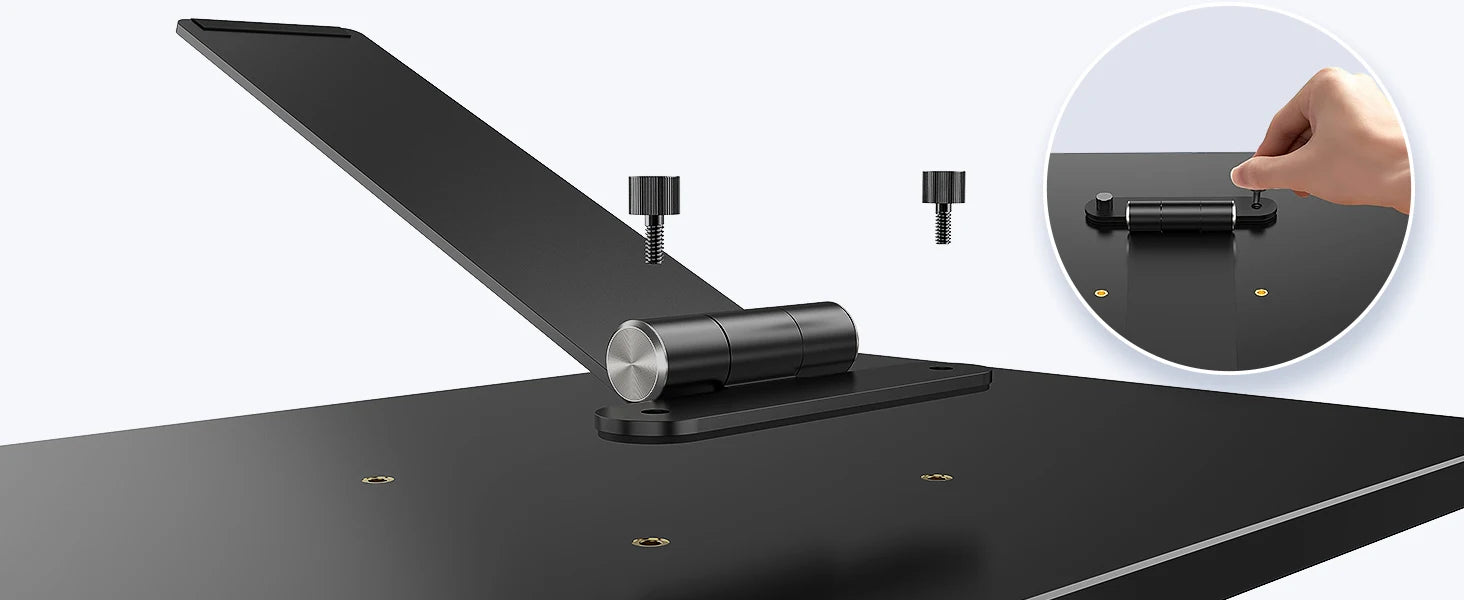 Adjustable Monitor Stand with VESA 75x75mm for 13-24 Inch Monitors