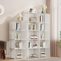 6/5 Layers Dustproof Wardrobe High Capacity Partition Bookshelf Bedroom Open Simple Assembly Storage Cabinet Bedroom Furniture - Buy online at  Vibe In Cart.
