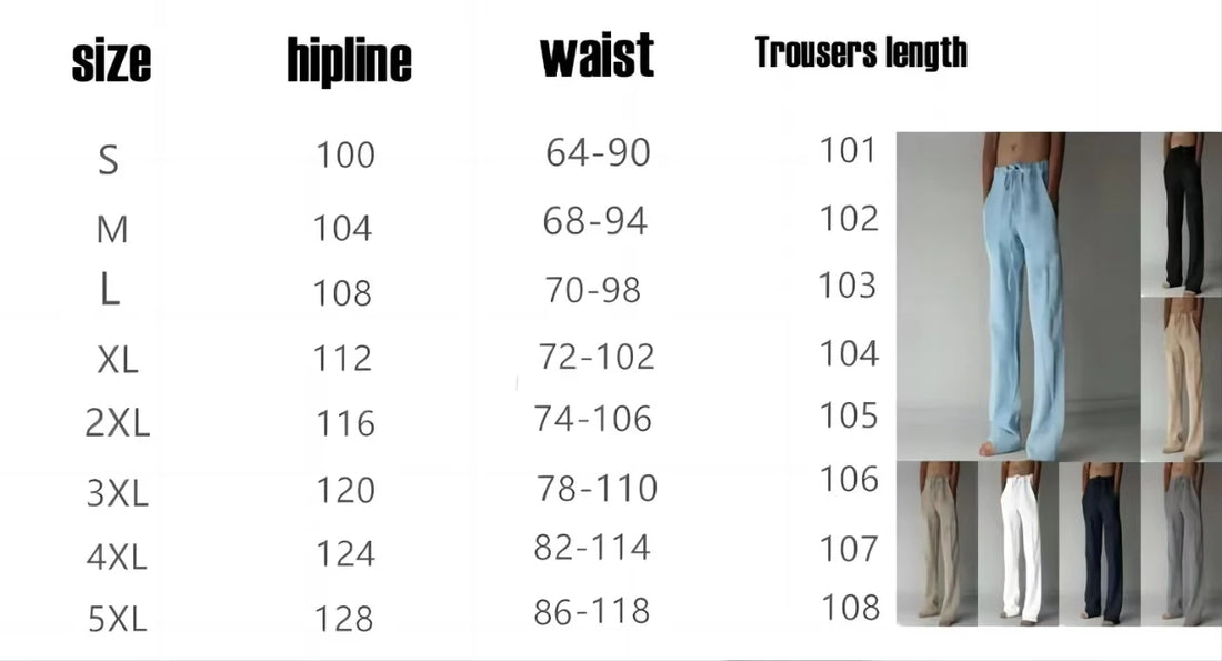 Mens Summer Breathable solid color Casual Pants Loose Straight Leg Cropped Linen Trousers - Buy online at  Vibe In Cart.