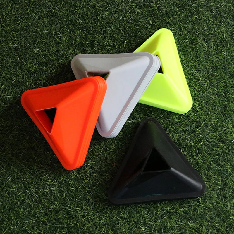 5PCS Football Training Disc Triangle Soccer Practice Field Sports Agility Training Cone Portable Equipment For Kids Adult - Buy online at  Vibe In Cart.