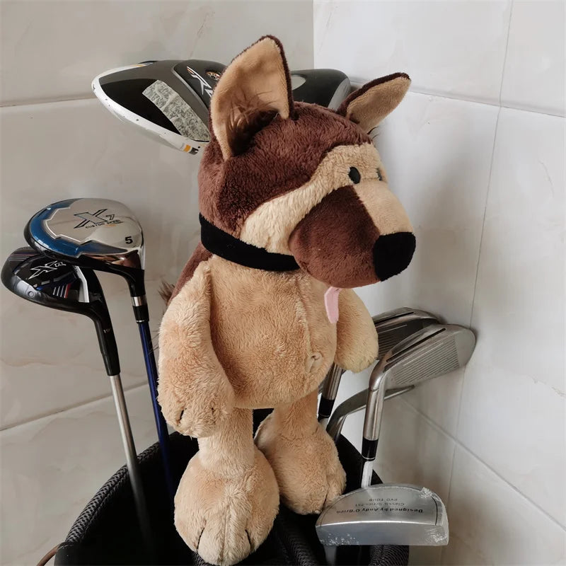 Plush Headcover for Golf Fairway Woods and Right Handed Clubs