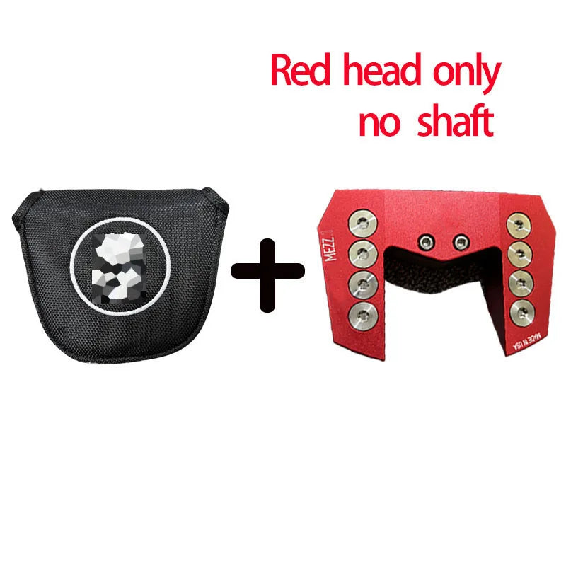 Right-Handed Golf Putter with Steel Shaft, Black, 33-35 Inches