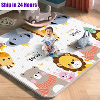 5 sizes to choose Baby Crawling Play Mats Non-toxic High-quality EPE Baby Activity Gym Carpet Baby Game Children's Safety Rug - Buy online at  Vibe In Cart.