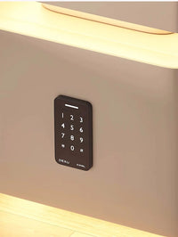 Creative 25cm Smart Bedside Table with Sensor Light Nordic Style Storage Cabinet Bedroom Nightstand with Wireless Charging - Buy online at  Vibe In Cart.