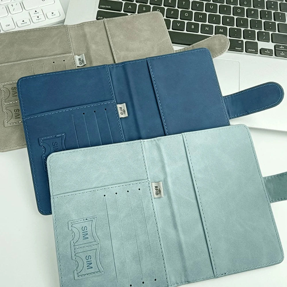 Travel Passport Holder in PU Material for Men and Women