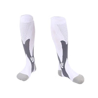 Knee-High Compression Socks 20-30mmHg Nylon Cotton EU36-50 for Men Women