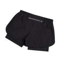 Summer men's reflective running shorts Fitness quick drying double-layer shorts Men's exercise training bodybuilding shorts - Buy online at  Vibe In Cart.