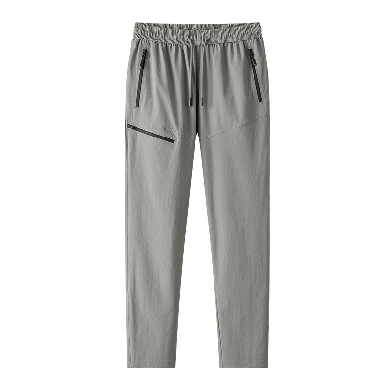 Golf Pants for Men Summer Thin Quick Dry Stretchy Pants Men Drawstring Casual Zippered Pockets Outdoor Trousers Summer Pants Men - Buy online at  Vibe In Cart.