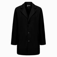 Men Coat Autumn Winter Mid Length Long Sleeve Man Outerwear Simple Solid Color Turn Down Collar Comfortable Daily Man Jacket - Buy online at  Vibe In Cart.